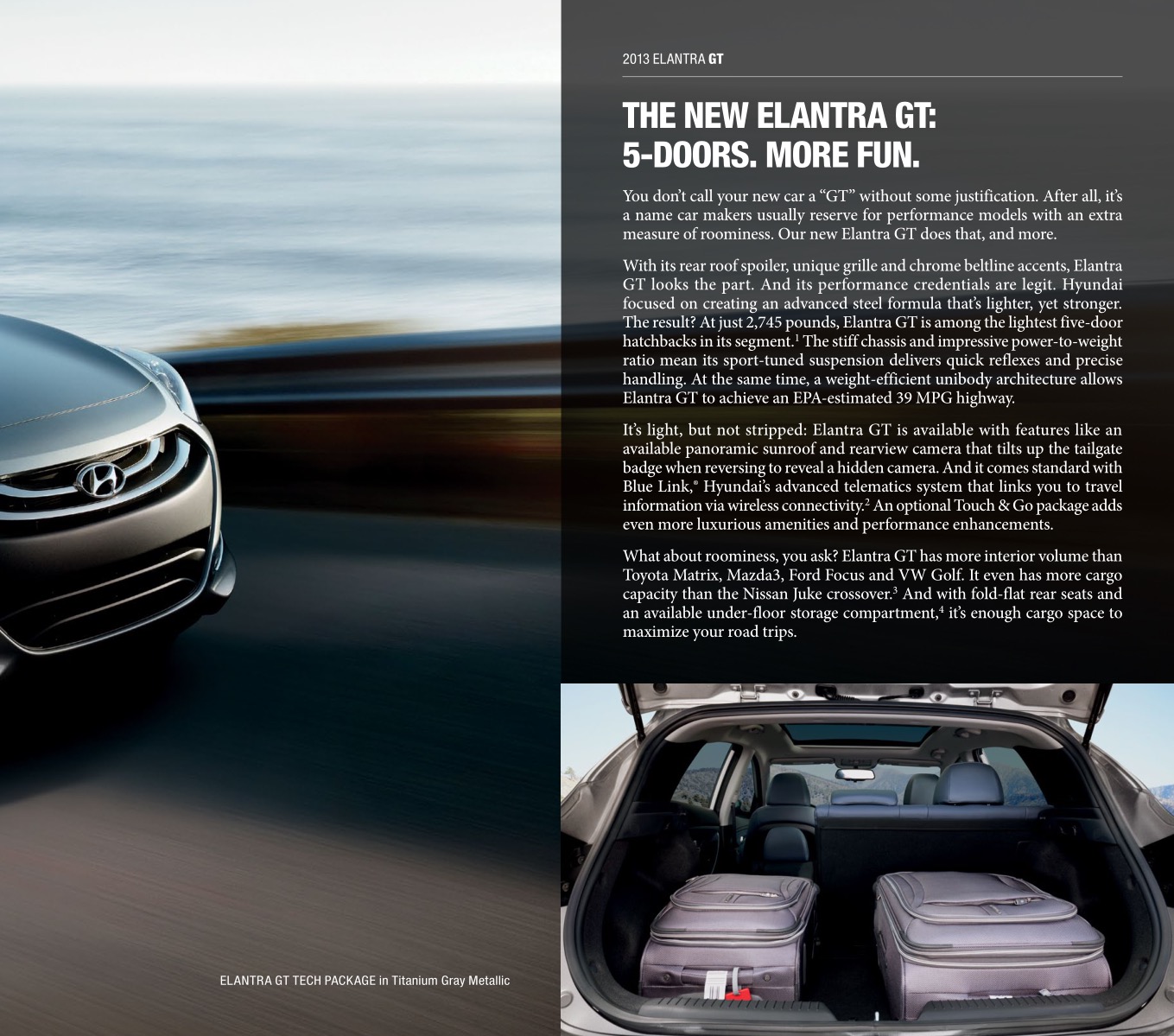 2013 Hyundai Elantra Brochure Page 19
